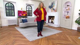 Miz Mooz Leather LaceUp Boots  Calla on QVC [upl. by Breed]