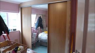 How to fit Wardrobes with sliding doors [upl. by Shue270]