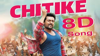 Chitike Meeda Chitike Vesera 8D SONG  Gang  Suriya  Keerty Suresh  Anirudh  Rahul Sipligunj [upl. by Emanuela]