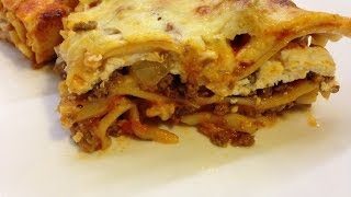 Homemade Lasagna Recipe [upl. by Mesics]