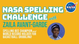 NASA Scientists Challenge Spelling Bee Champion Zaila Avantgarde [upl. by Arrotal816]