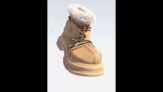 Ouder LuxeCurl LaceUp Waterproof Snow Boots [upl. by Dupre]