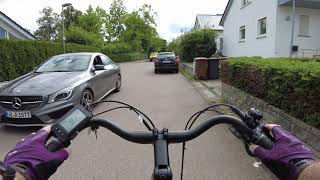 BikeTour mit dem Accolmile 700C uncut amp unedited [upl. by Anaicilef196]