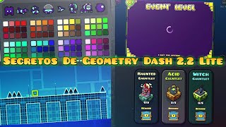 ¡Los Secretos Ocultos y Filtraciones De Geometry Dash Lite 22 [upl. by Atla541]