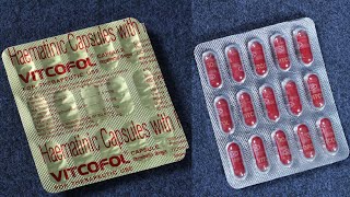 Vitcofol Capsules  खून और ताकत बढ़ाने की दवाई  Uses Side Effects amp How to Use [upl. by Conn]