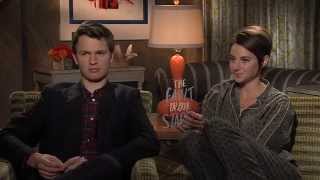 Shailene Woodley and Ansel Elgort Interview  The Fault in Our Stars [upl. by Ines333]