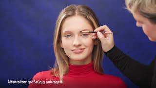 RefectoCil Augenbrauen Lifting mit dem Brow Lamination Kit [upl. by Nyliram]