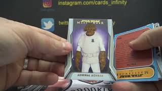 2022 Topps Star Wars Masterworks 2 Box Break [upl. by Jilleen]