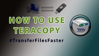 How to use TeraCopy to copy and transfer files faster  video tutorial by TechyV [upl. by Lasorella600]