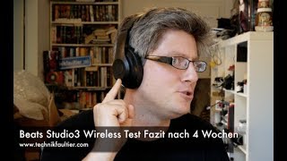 Beats Studio3 Wireless Test Fazit nach 4 Wochen [upl. by Ellertnom]