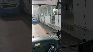 naikbus supir bus transjakarta busway jakarta kota jalan keliling telolet bis senin [upl. by Ainnet102]