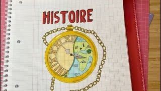 Page de garde Histoire Géographie [upl. by Kattie909]