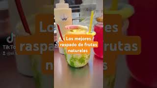 los mejores Raspados 🍧 de frutas naturales ecuador parati [upl. by Enomys]