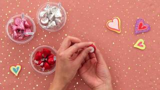 HERSHEYS  Valentines Day Craft  Personalized HERSHEYS KISSES [upl. by Neva]