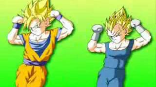 Vegeta and Goku DANCE [upl. by Silvana]