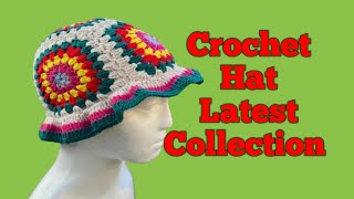 Hand Made Crochet woolen women Caps And Hats  Online Shopping Worldwide shipping available [upl. by Hildegaard]