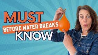 10 Water Breaking Facts You Want to Know [upl. by Sessilu]