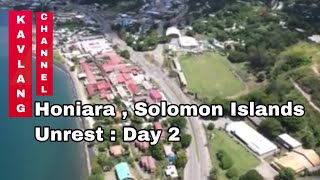 Day 2 overnight Riot in Honiara  Solomon Islands [upl. by Brigit902]