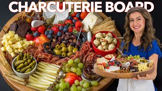 How to Make a Charcuterie Board  ULTIMATE CHEESE BOARD [upl. by Lorri520]