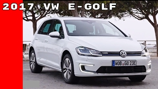 2017 VW eGolf Test Drive amp Interior [upl. by Ellinad]