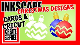 Christmas Cricut Inkscape [upl. by Essej502]