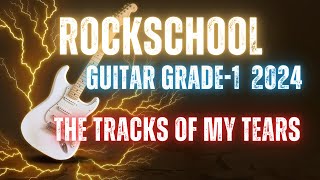 The Tracks Of My Tears RockSchool Grade 1 Guitar guitar music [upl. by Buerger]