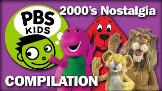 2000s Nostalgia  Retro PBS Kids Compilation [upl. by Ecienal51]