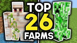 BEST Farms for Minecraft Bedrock 121 – Ultimate 2024 Guide [upl. by Niwrud]