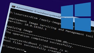 Manually installing Windows 10 [upl. by Fidole173]