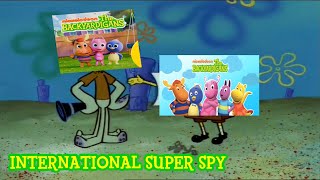 SpongeBob Wrong Notes  Backyardigans International Super Spy [upl. by Anrapa782]