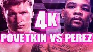 Alexander Povetkin vs Mike Perez Highlights 4K [upl. by Durst]