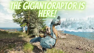 Gigantoraptor Showcase  Ark Survival Ascended [upl. by Derrej]