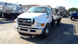 2011 Ford F650 Rollback Wrecker Tow Truck JerrDan 2142284487 NEW [upl. by Wappes]