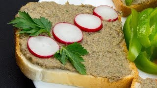 Pentru cei care nu pot trăi fără ceva gustos – pate delicios de ciuperci de post  SavurosTV [upl. by Jankell]