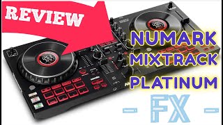 HONEST REVIEW Numark Mixtrack Platinum FX [upl. by Fontes]