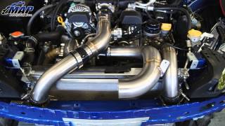 Scion FRS  Subaru BRZ MAPerformance Turbo Kit Install  Part 2 [upl. by Ahsakat]