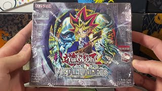 TWO SECRET RARES Metal Raiders 25th Anniversary Booster Box Opening LIVESTREAMED [upl. by Garin881]