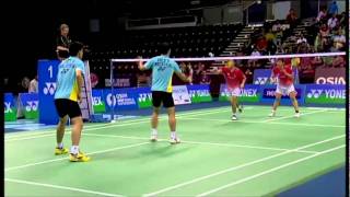 SF  MD  Kien Keat KooBoon Heong Tan vs H HashimotoN Hirata  2011 Yonex Sunrise India Open [upl. by Otreblif]