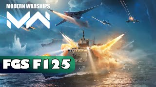 Modern Warships Gameplay FGS F125  2 MILLION DAMAGE [upl. by Davison]