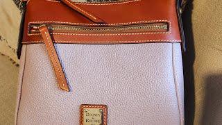 Dooney and Bourke Pebble Grain Crossbody 25 in Oyster [upl. by Gamali847]