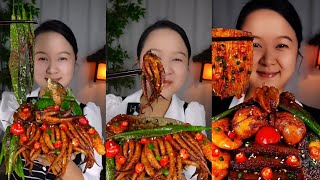 MUKBANG  ASMR  EATING FOOD 161 [upl. by Gibbon]