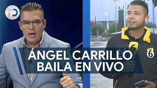 Ángel Carrillo sorprende con baile en vivo [upl. by Shipp]