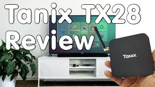 Tanix TX28 Rockchip RK3328 Android 4K TV Box Review [upl. by Ellehcer]