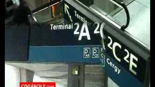 Guide video arrivee TGV gare Aeroport Paris Charles de Gaulle [upl. by Ihana789]