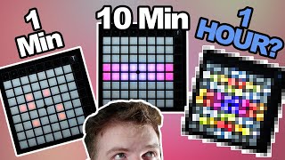 Making a Launchpad Lightshow in 1 MINUTE 10 MINUTES amp 1 HOUR [upl. by Eceinehs]