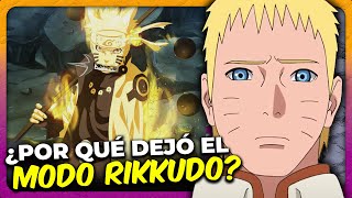 Naruto YA NO USA el MODO RIKKUDO 🌱 ¿Por Qué [upl. by Suivatnom]