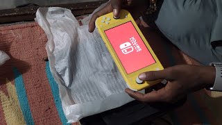 Nintendo Switch Lite unboxing  from GAMELOOT worth it in 2024 [upl. by Lemmie]