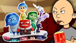 Classic Caillou Misbehaves At Inside Out 2 MovieGrounded [upl. by Otrebor341]