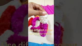 How to make paper mala kagoj er mala banano [upl. by Horne]