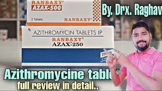 Azatco tablets azithromycin250500 mg uses and antibiotic complete review health and beauty tips [upl. by Heck989]